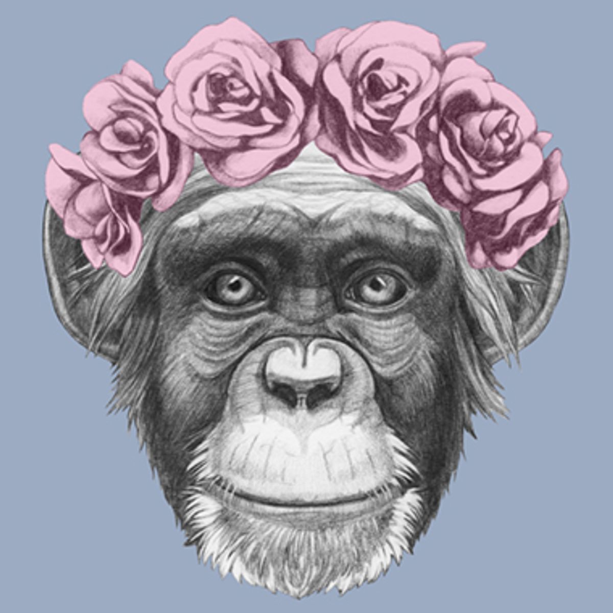 Pretty Little Monkey af Illux