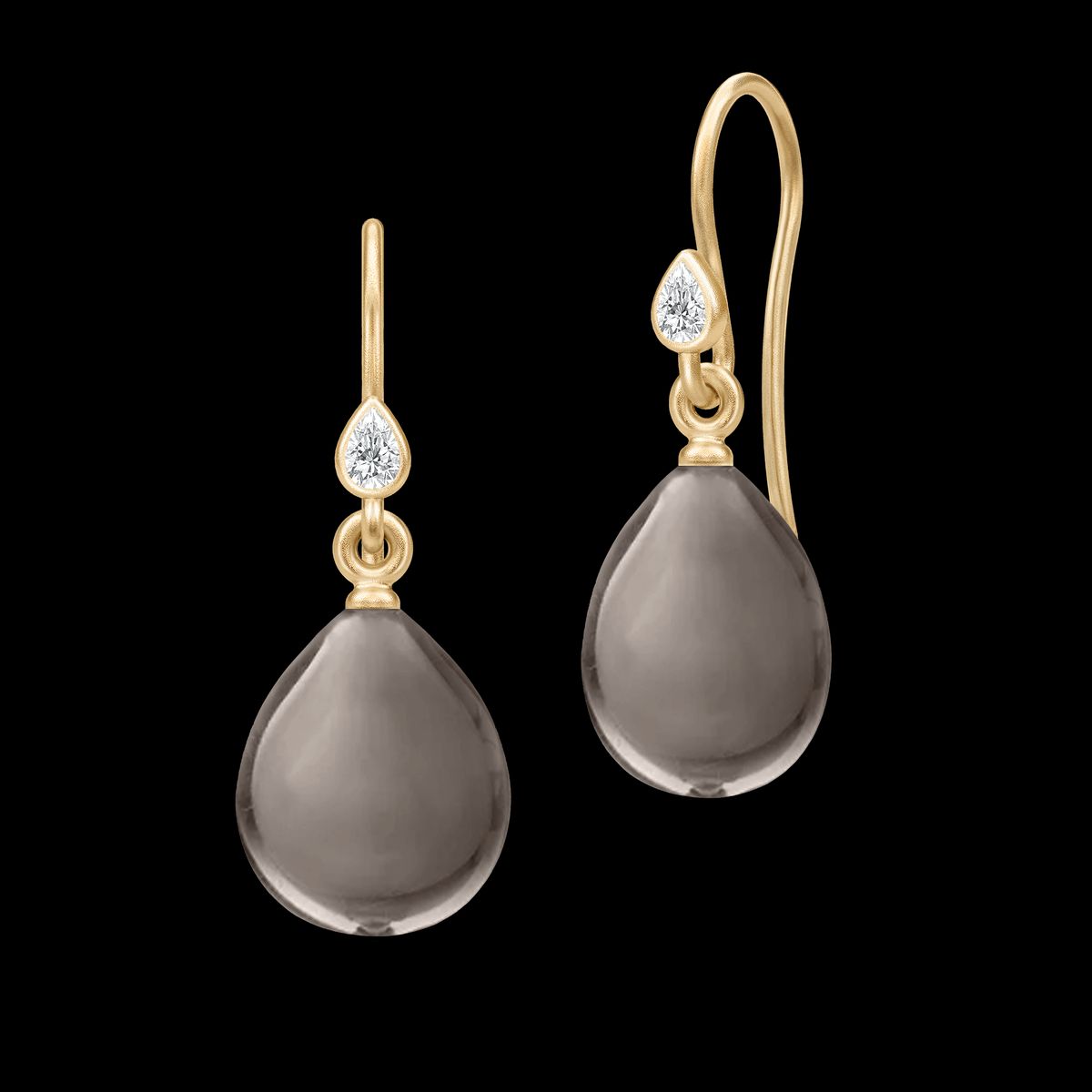 Prima Ballerina Earrings Smokey