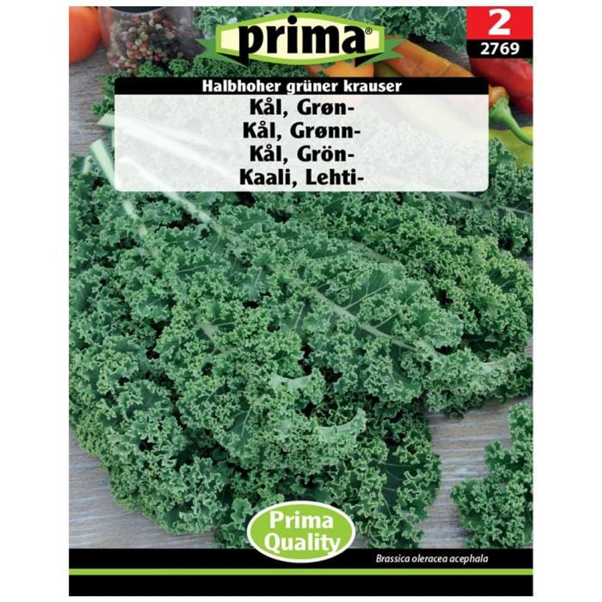 Prima - PRIMA® Frø - Kål, Grøn-