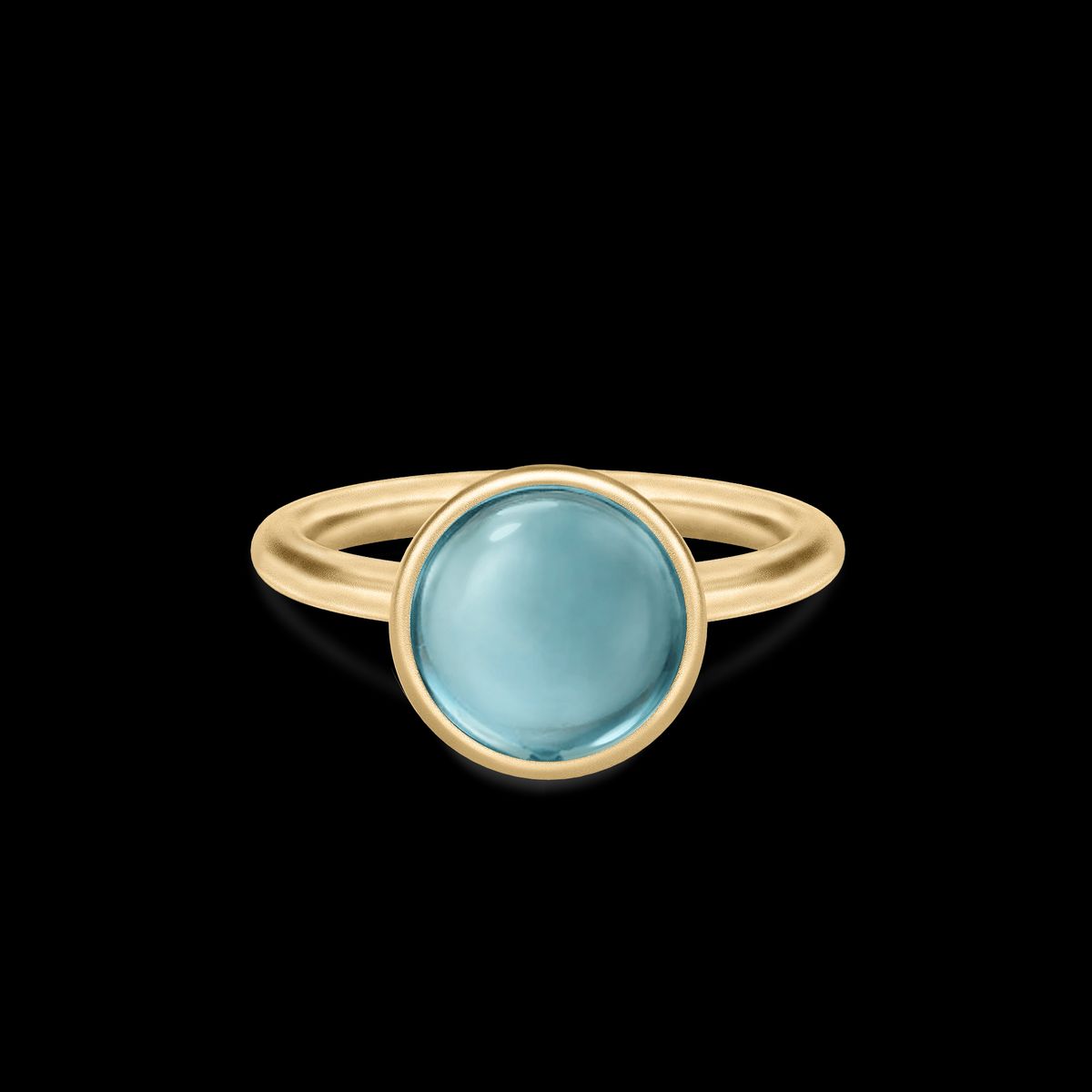 Prima Ring Aqua Blue Quartz