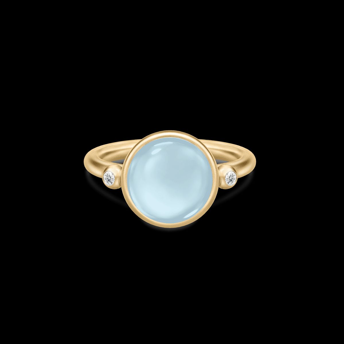 Prime Ring Milky Aqua