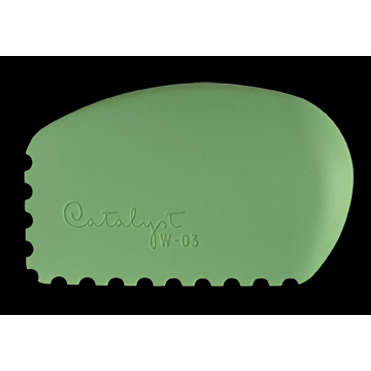 Princeton Catalyst Silicone Wedge No 3 Green