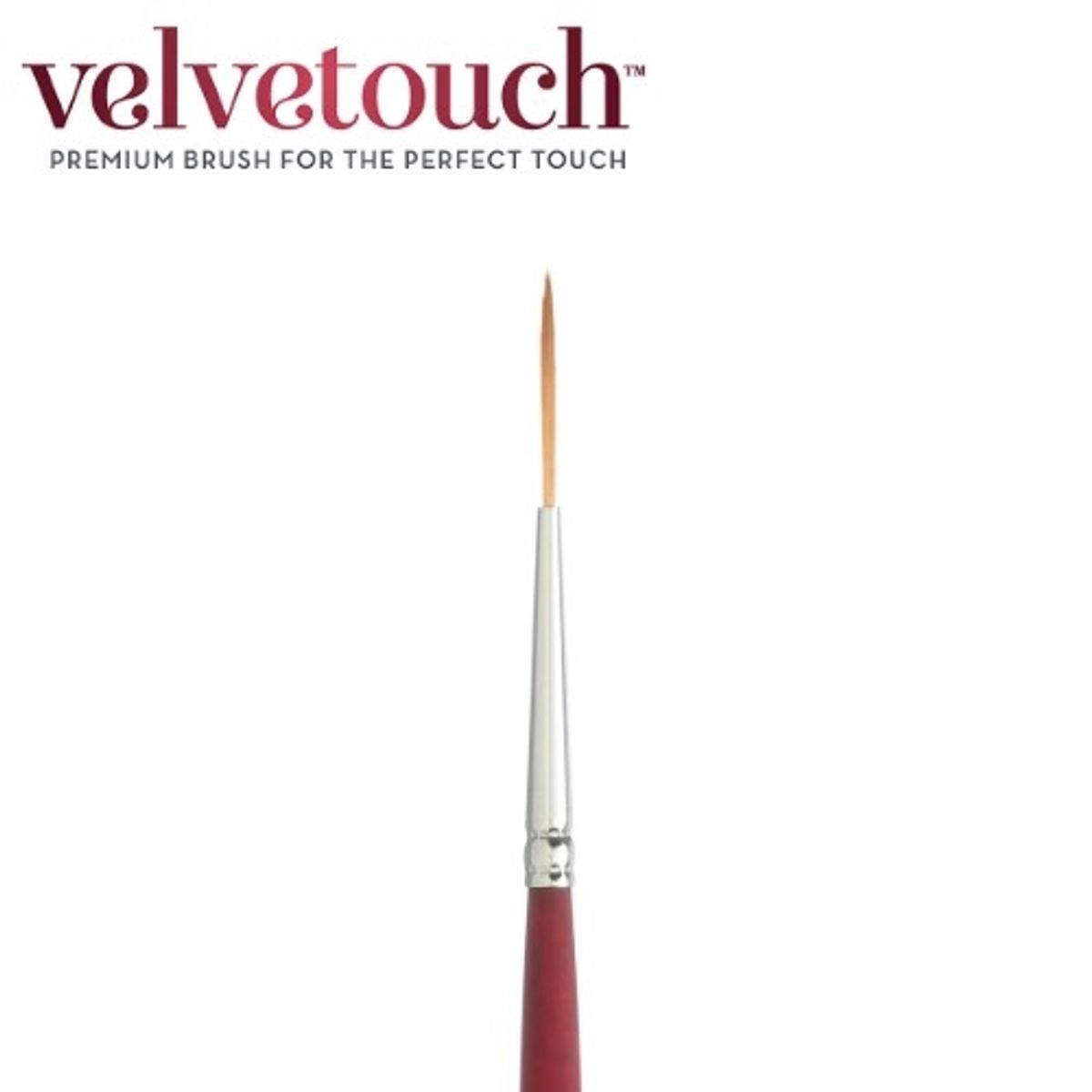 Princeton Velvetouch Synthetic Short Handle Script Liner Size 2 PG1