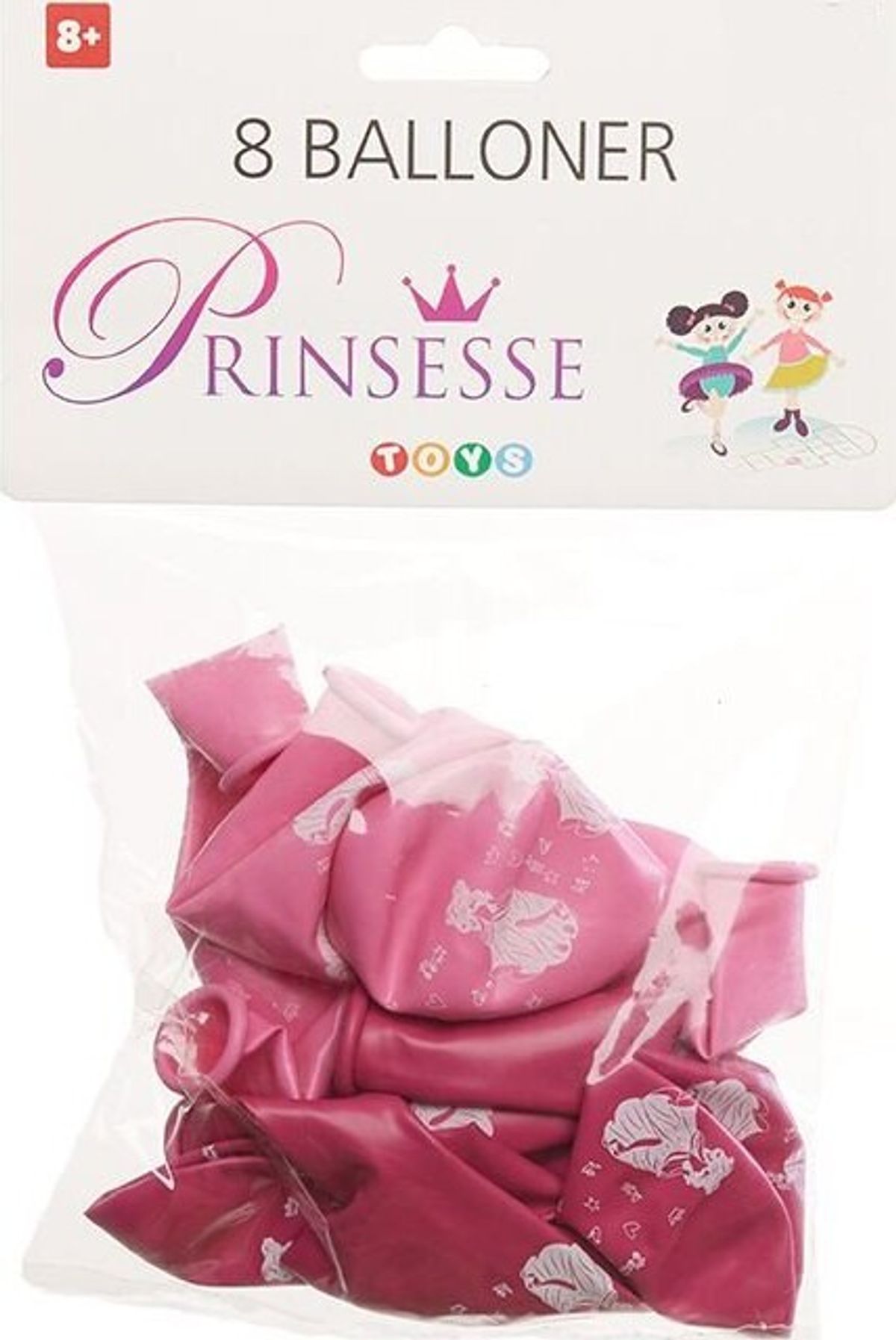 Prinsesse Balloner - 8 Stk