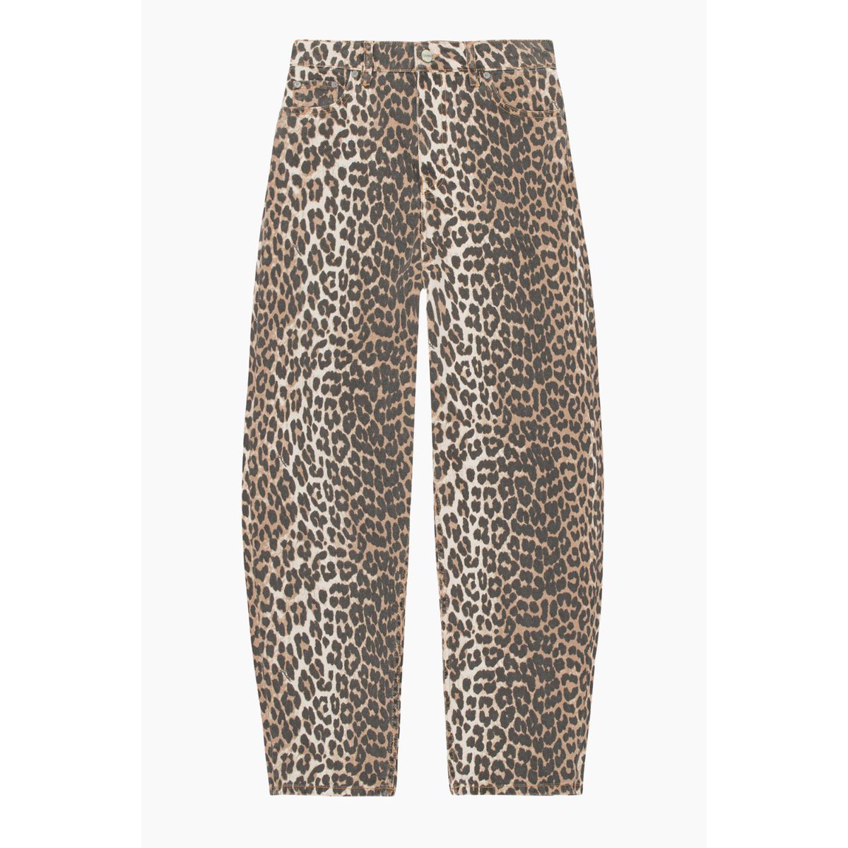 Print Denim Stary J1184 - Leopard - GANNI - Leopard 27