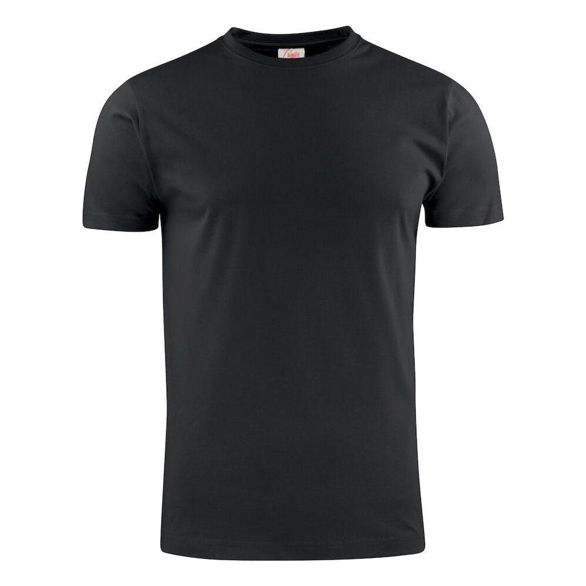 Printer heavy t-shirt RSX Black