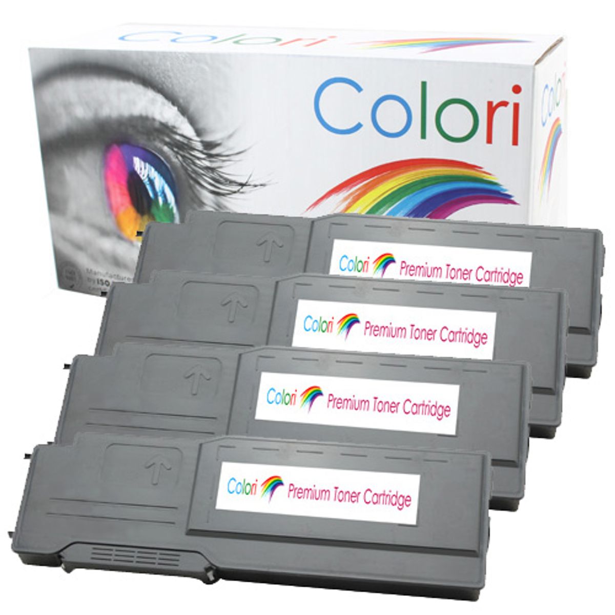 Printer Toner, Dell, Set, C2660 C2665