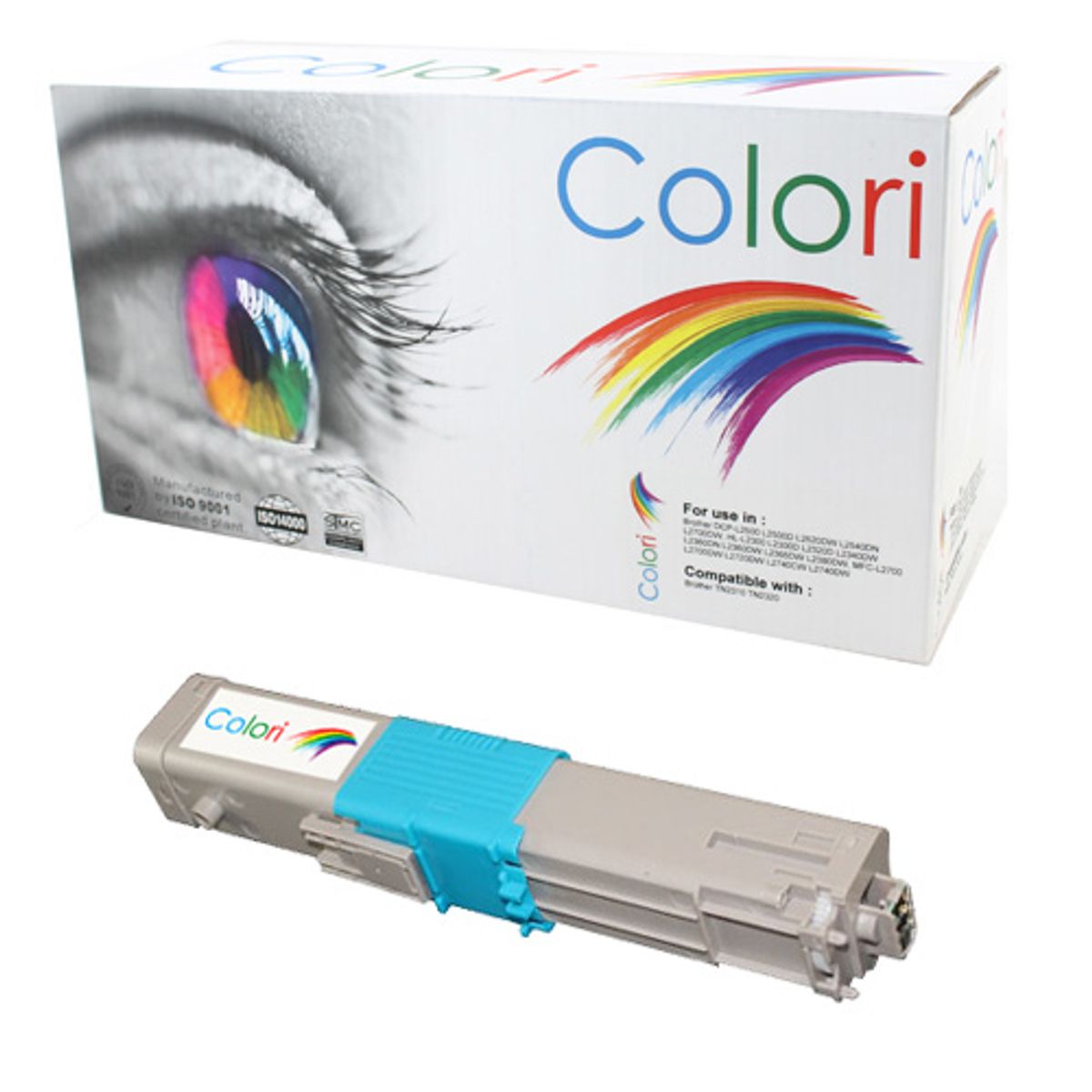 Printer Toner, OKI, C301 C321 Cyan