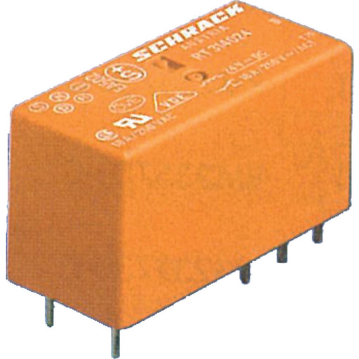 Printrelæ 12A 1 polet 24V DC RT114024