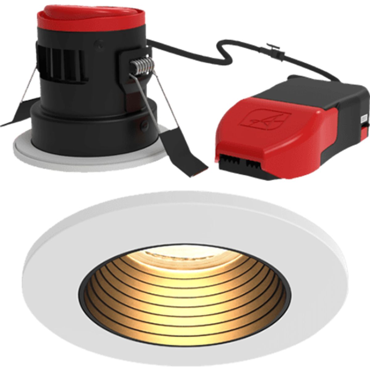 Prism Pro Downlight OCTO WiZ RGBW AntiGlare 8W CRI80 55° IP65