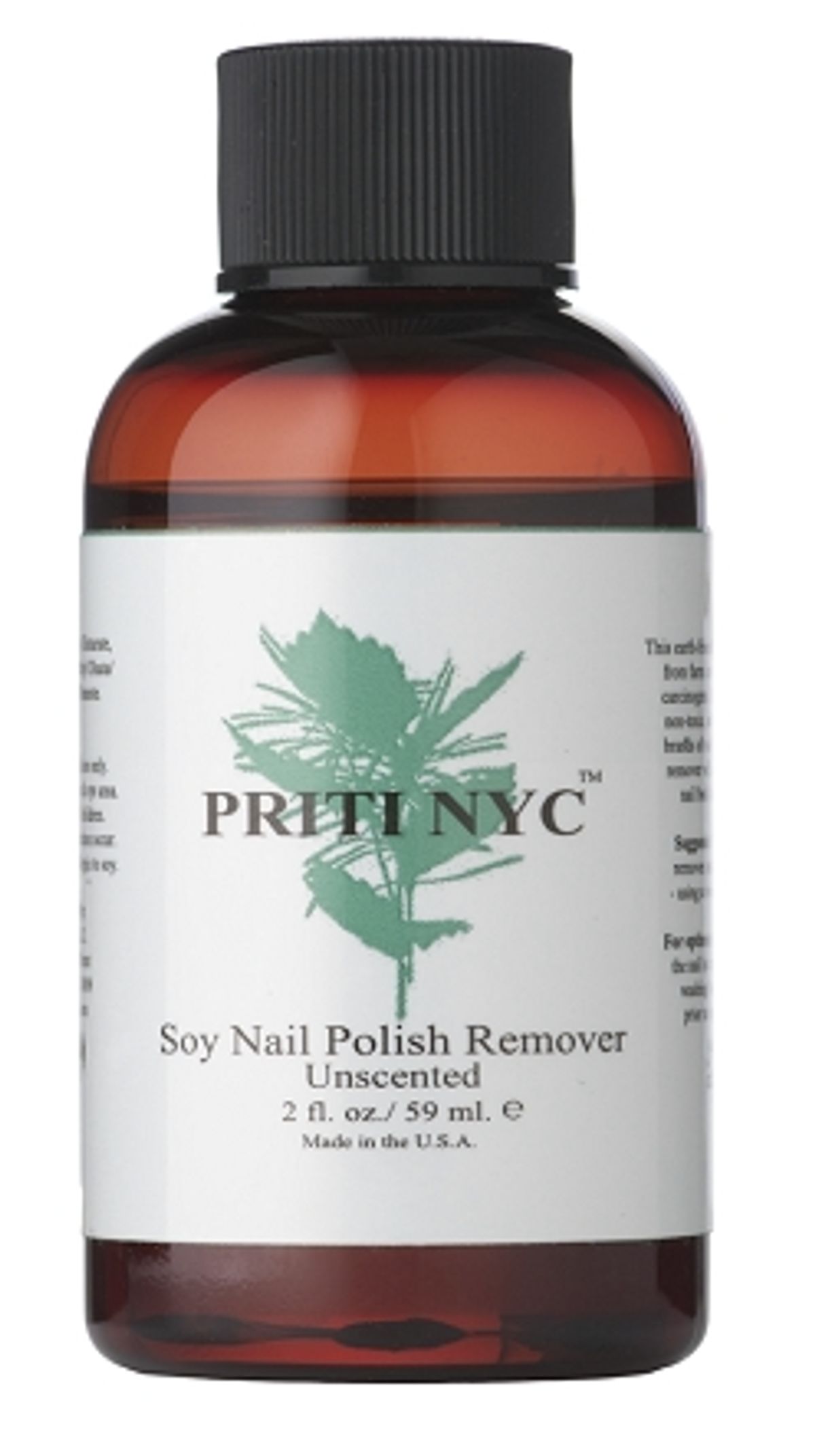 PRITI NYC - N°911 - Soy Nail Polish Remover duftfri 59ml.