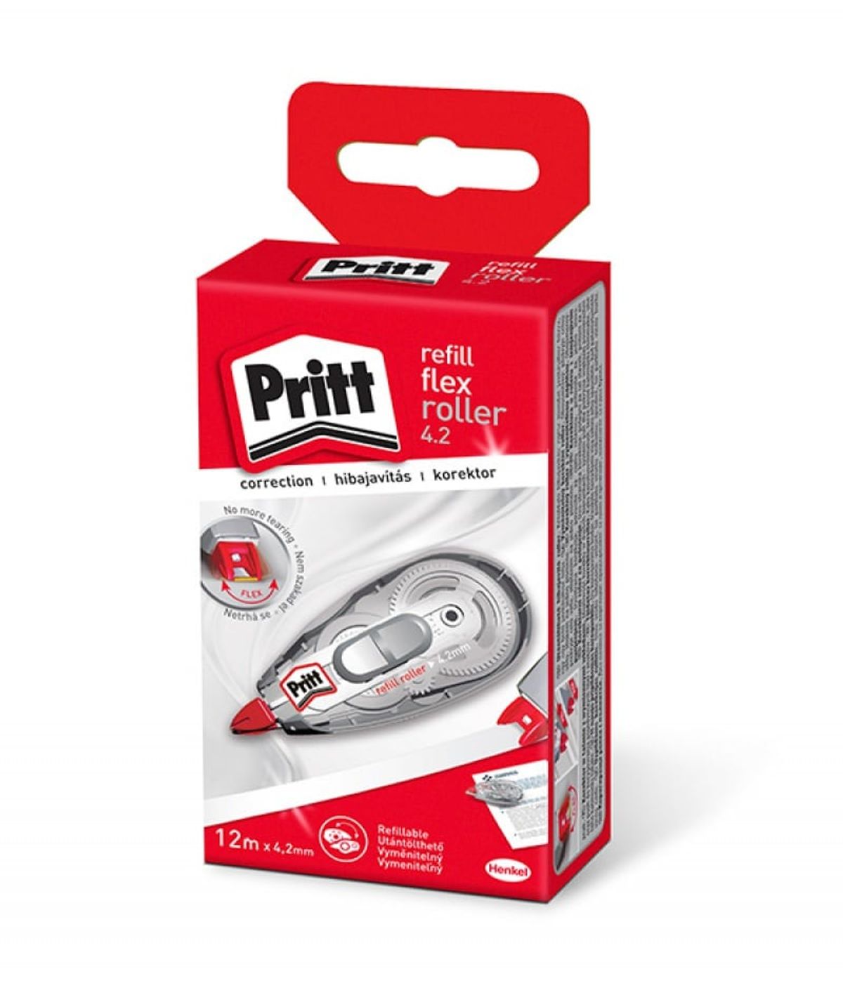 Pritt System - tapekorrektor med udskiftelige kassetter,.