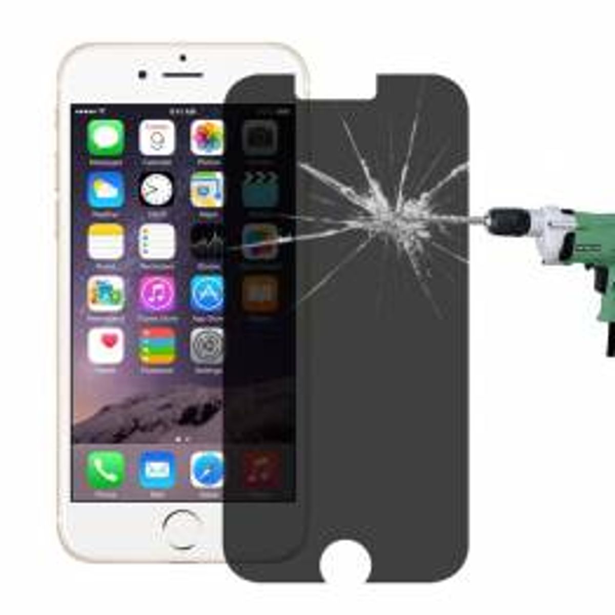 Privacy beskyttelsesglas til iPhone, iPhone iPhone 6 plus/ 6s plus