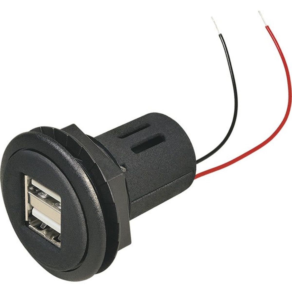 Pro Car USB udtag 2 USB 8-24v 2 x 2500 ma