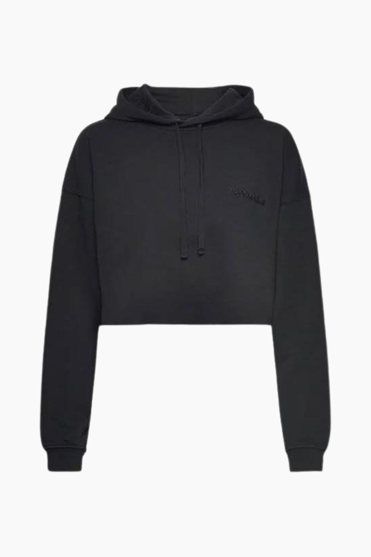 Pro Cropped Sweat Hoodie - Black - H2O Fagerholt - Sort L