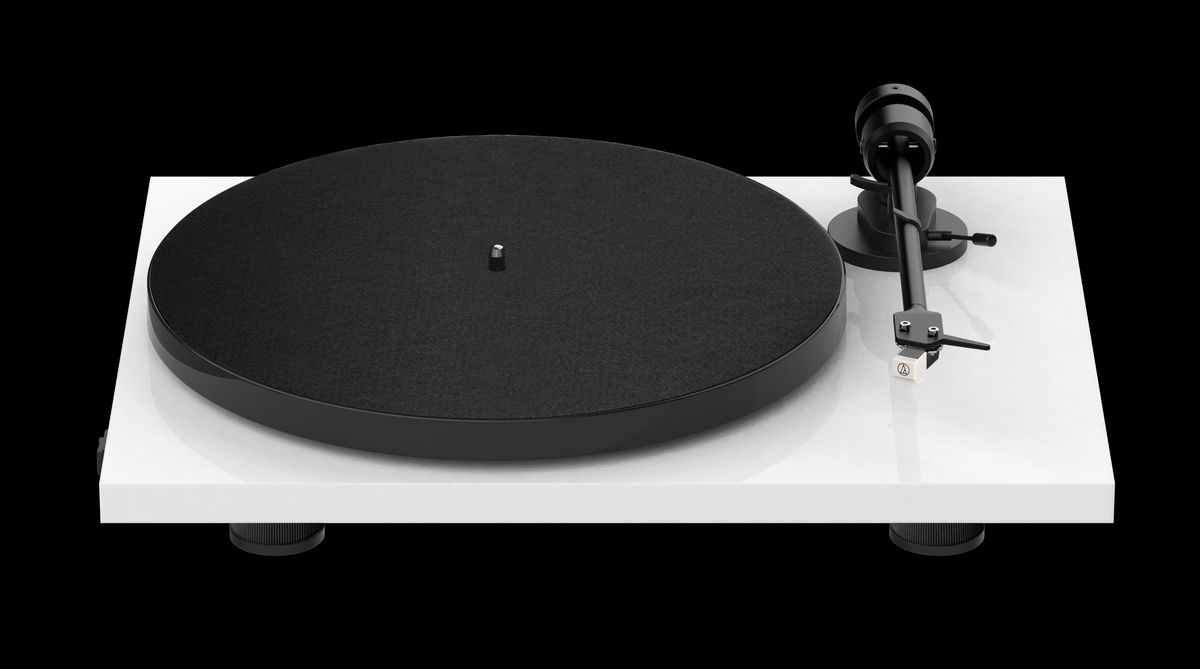 Pro-Ject E1 BT AT3600L Pladespiller (Hvid)