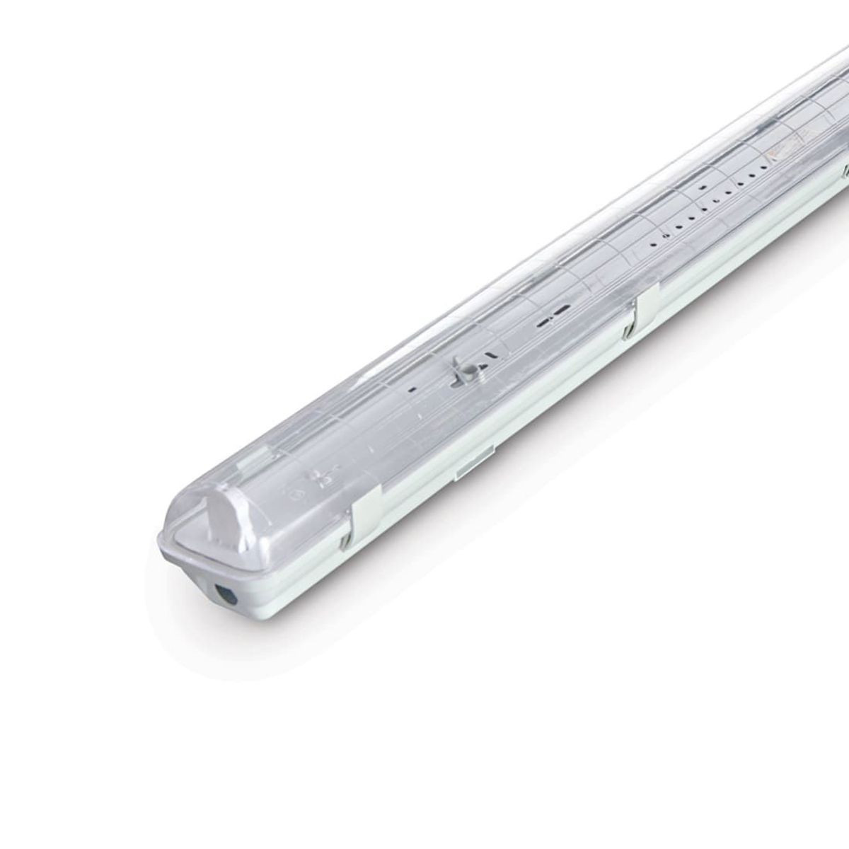 PRO LED Armatur - Industriarmatur - 150cm - Enkelt LED Rør - IP65 - T8 - Uden Rør