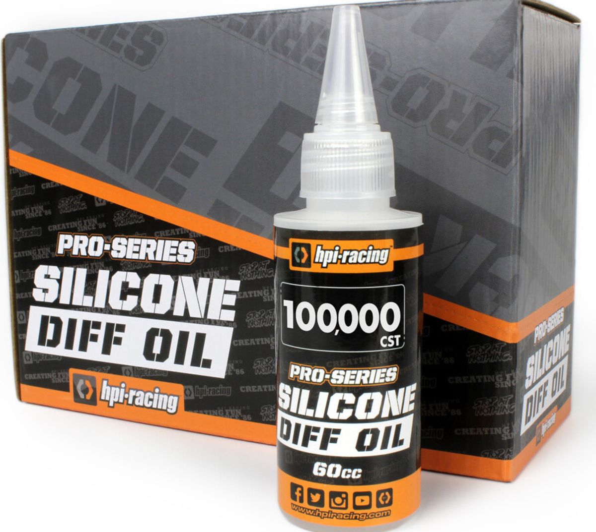 Pro-series Silicone Diff Oil 100,000cst (60cc) - Hp160392 - Hpi Racing