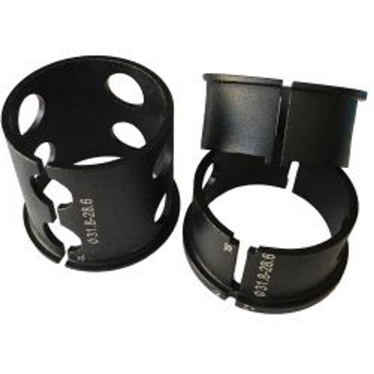 PRO Shims Vibe EVO Black, straight & +/-2 Degree - Cykelreservedele