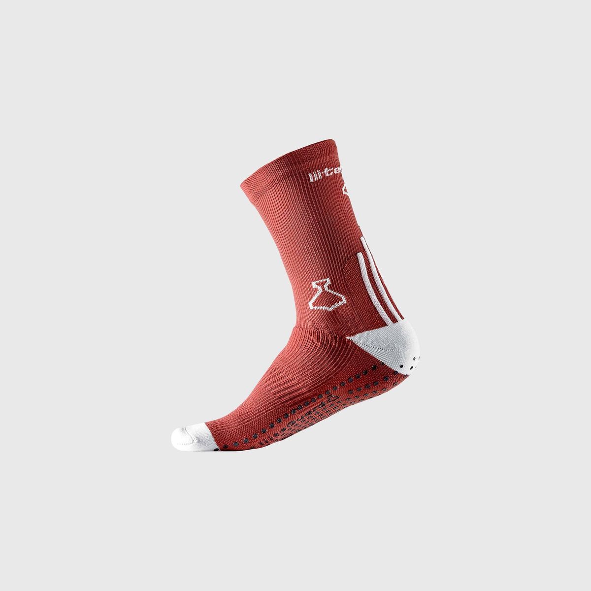 PRO-TECH SOCK - Dark red