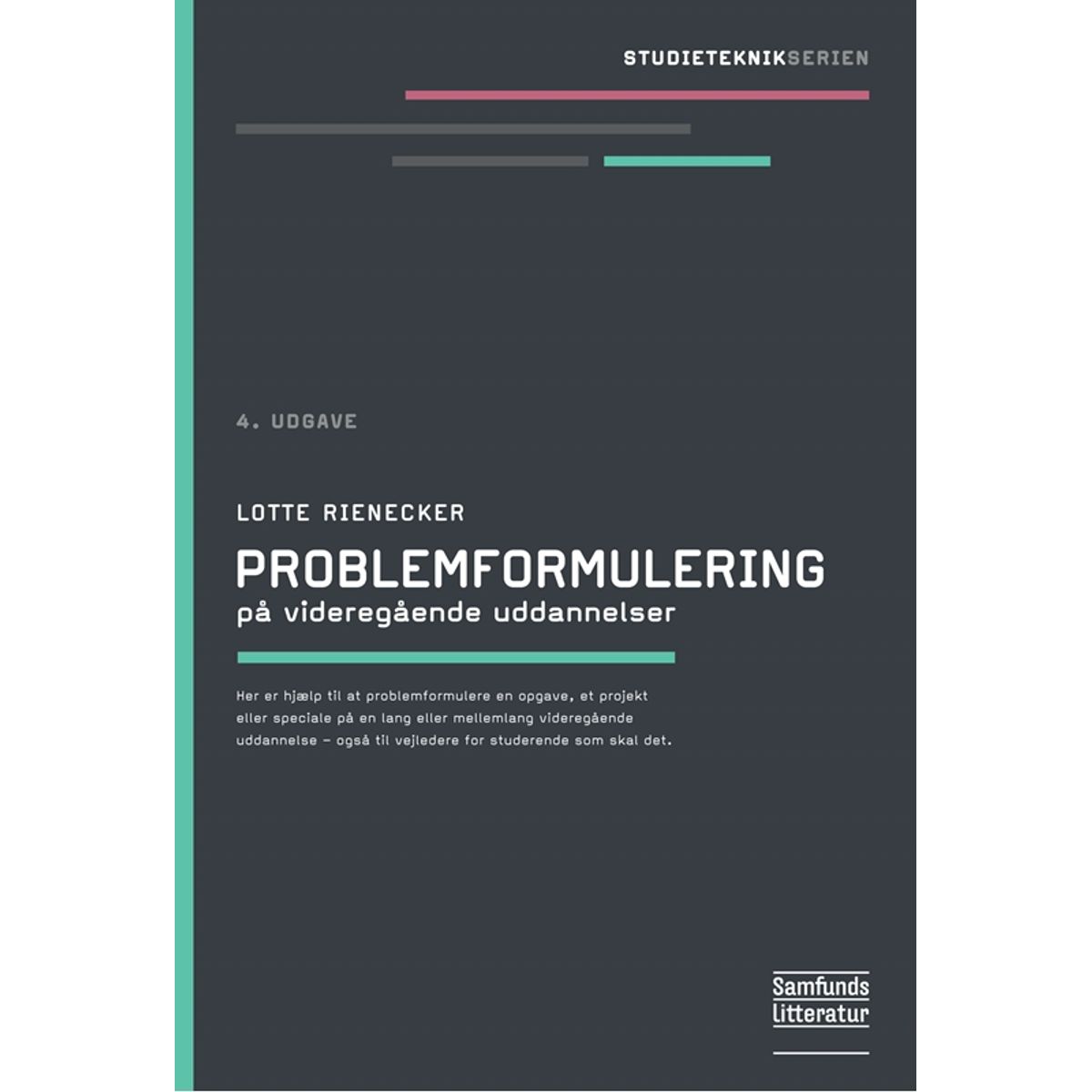 Problemformulering