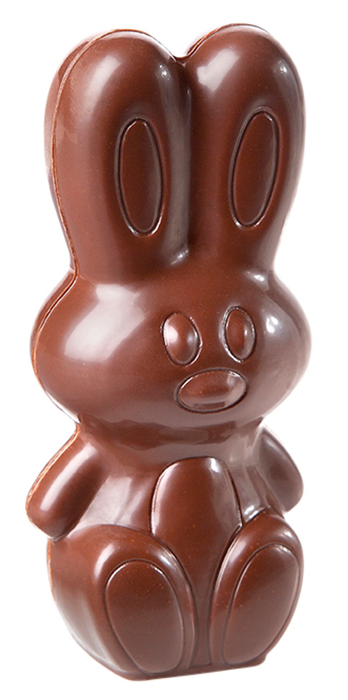 Professionel chokoladeform i polycarbonat - Bunny Chokoladeform CW1739