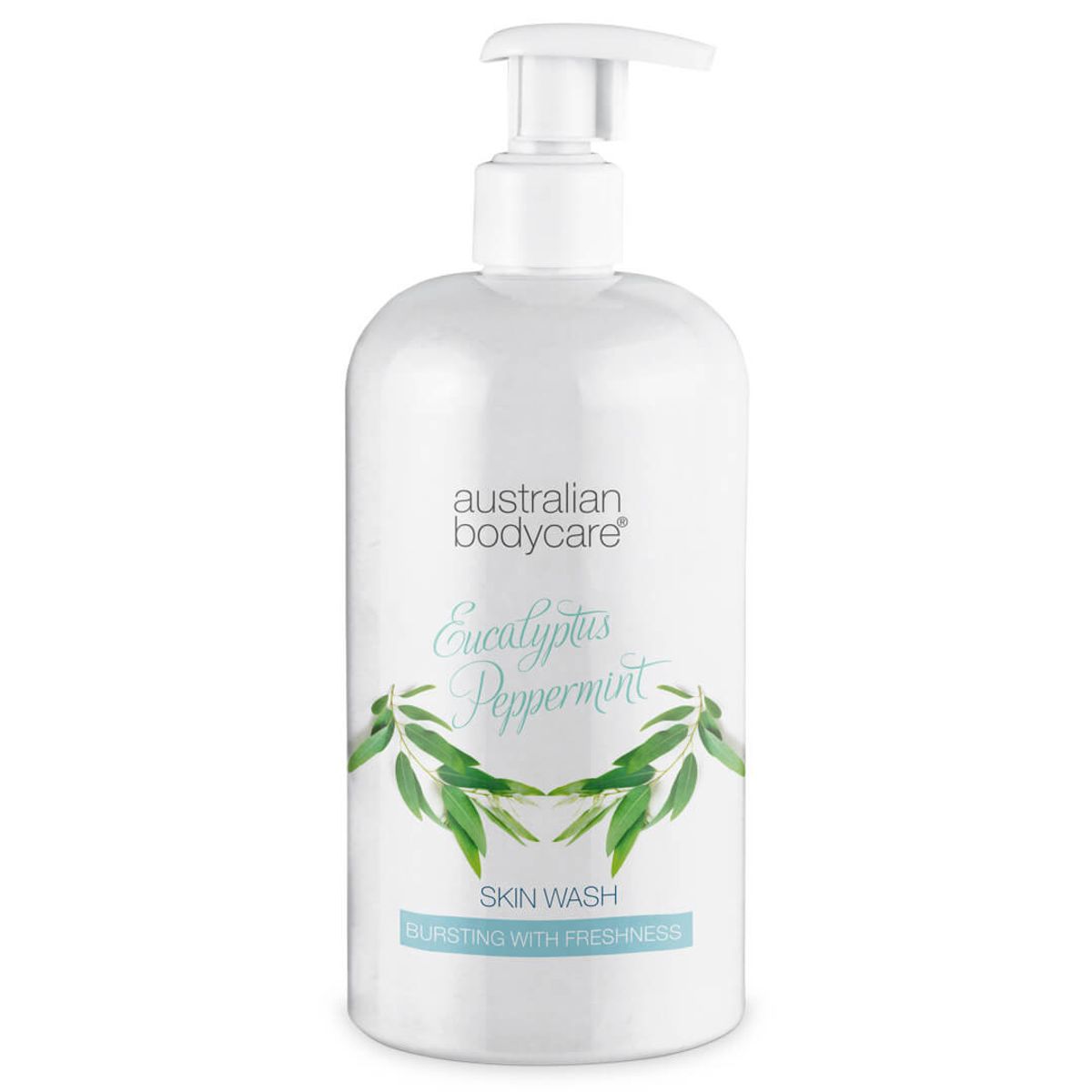 Professionel Eucalyptus Skin Wash â Showergel til professionel brug med naturlig Tea Tree Oil og eukalyptus - 1000 ml