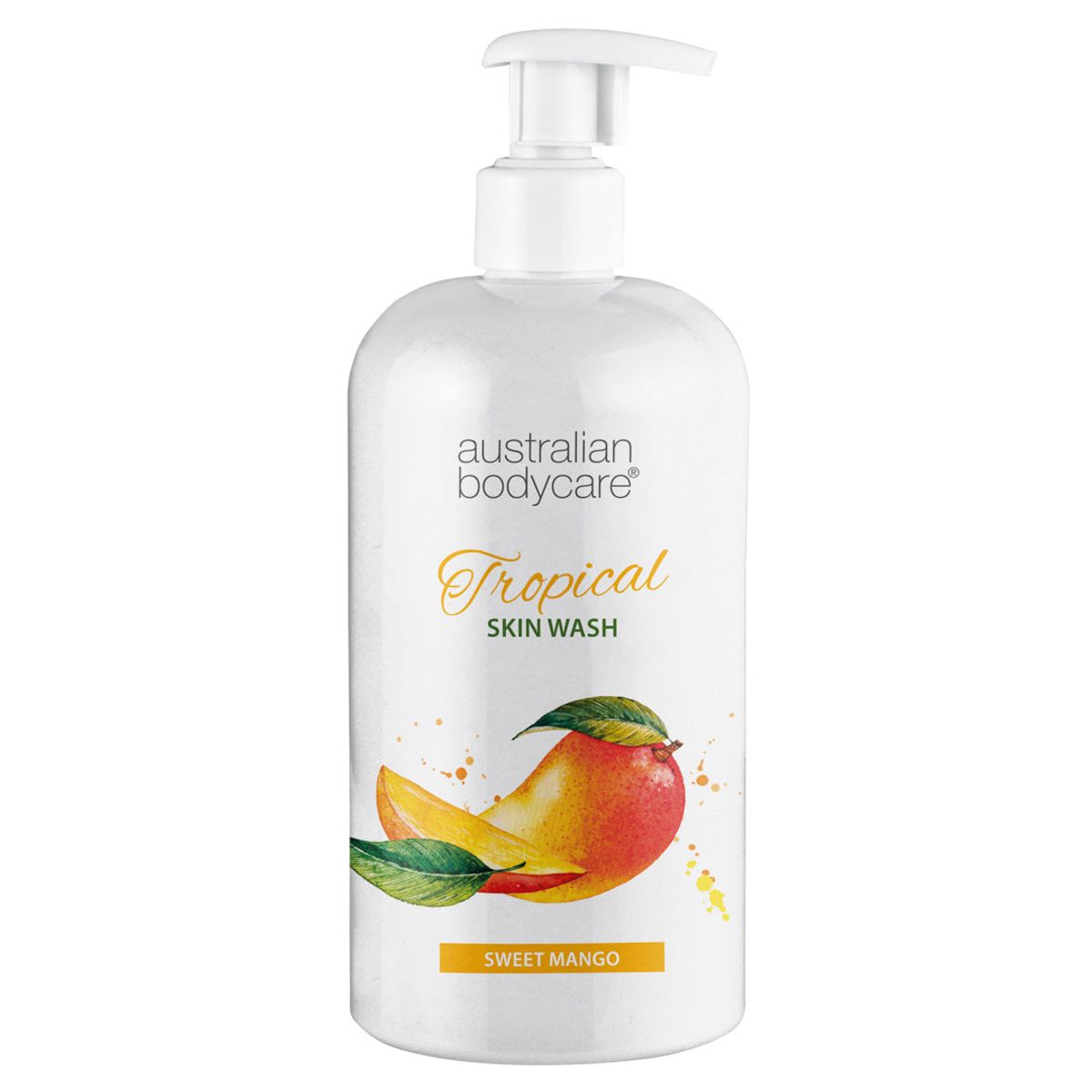 Professionel Tropical Skin Wash med mango â Body Wash med Tea Tree Oil og mango for ren og problemfri hud - 1000 ml