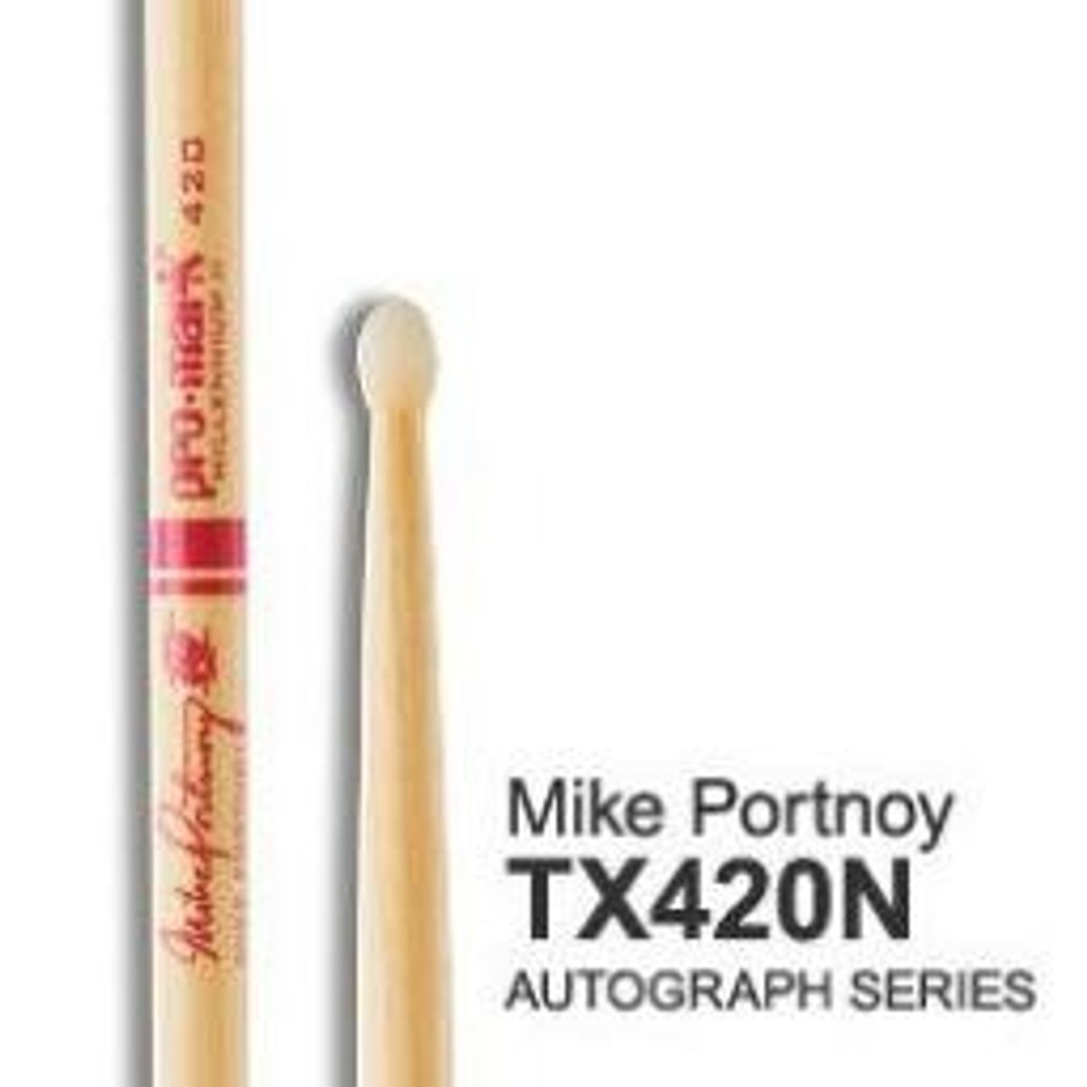 Promark American Hickory TX420N Mike Portnoy nylontip