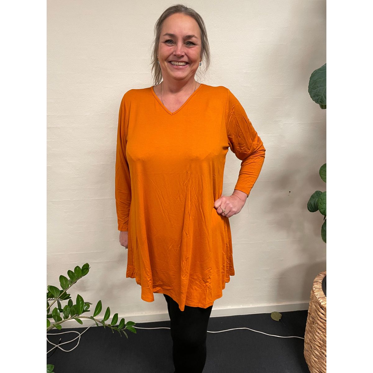 Pronto Woman - LisG | Lang A-Bluse. Orange - L 50/52 / Orange