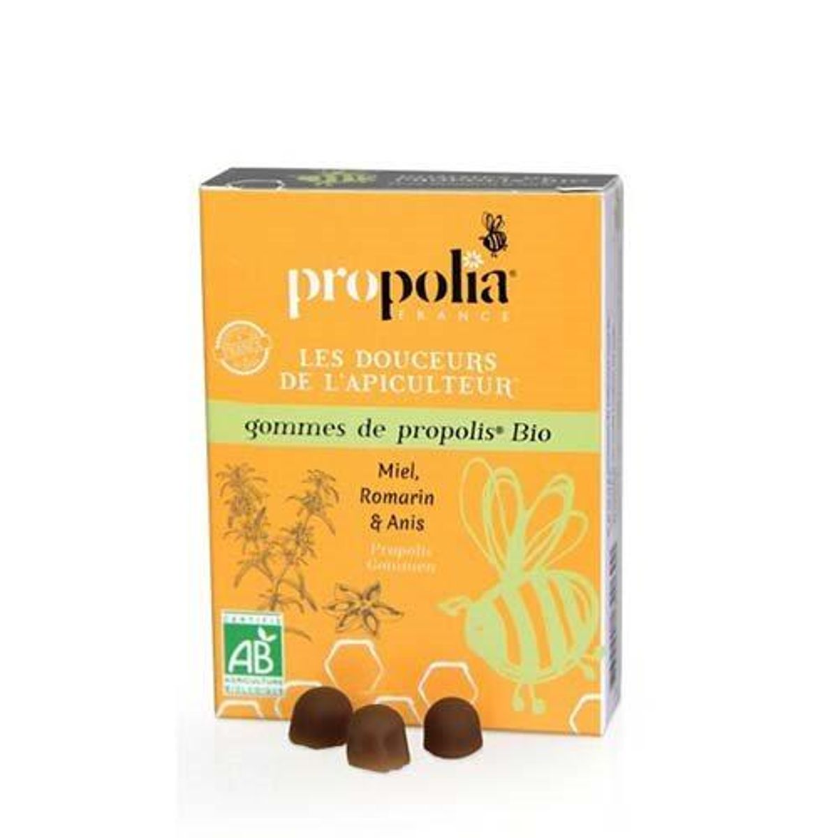 Propolia Propolis sugetabletter m. Anis Ø, 45g