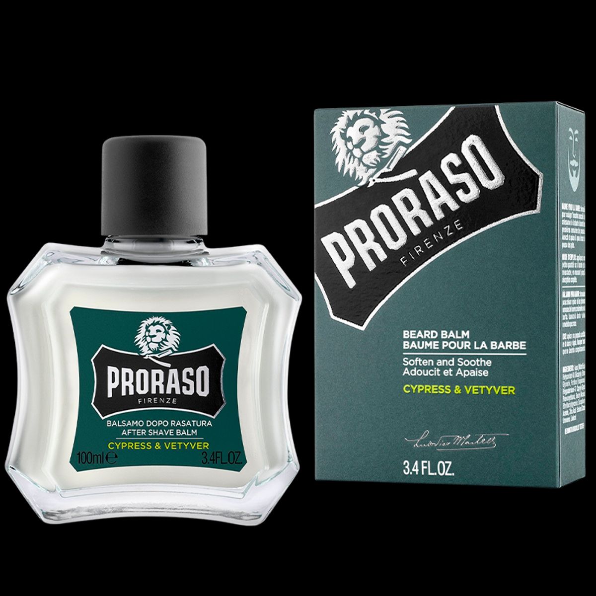 Proraso Aftershave Balm, Cypress & Vetiver (100 ml)