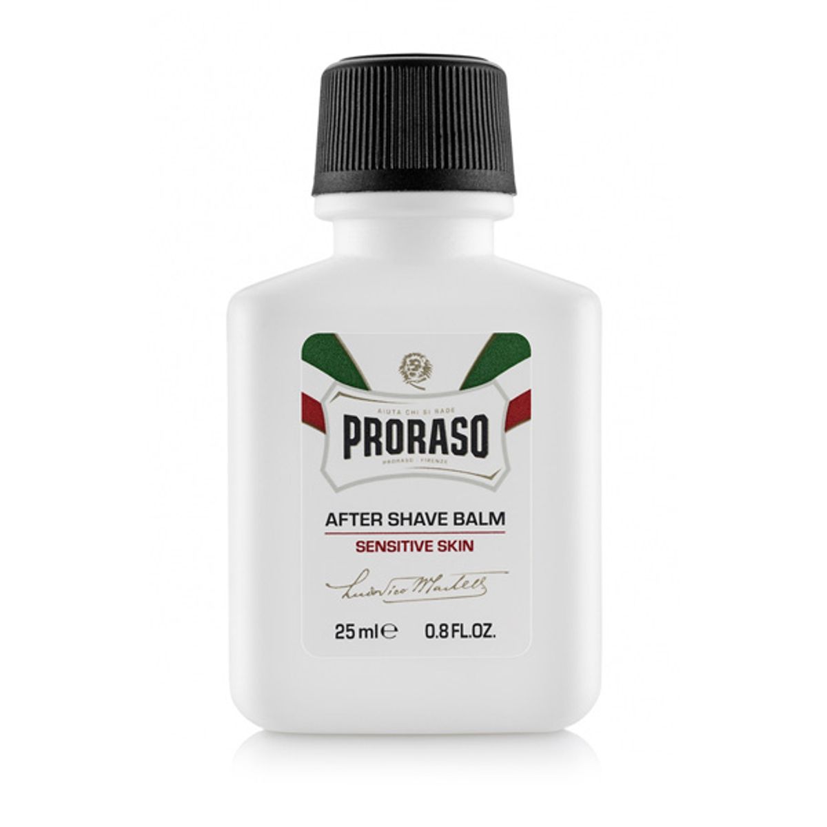 Proraso Aftershave Balm - Sensitive, Grøn Te & Havre, Rejsestørrelse (25 ml)