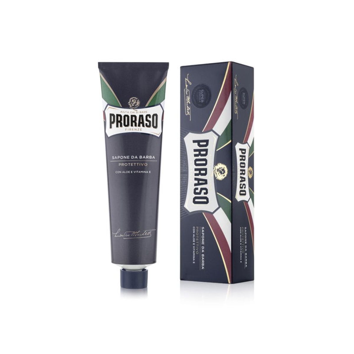 Proraso Barbercreme - Aloe Vera og Vitamin E (150 ml)