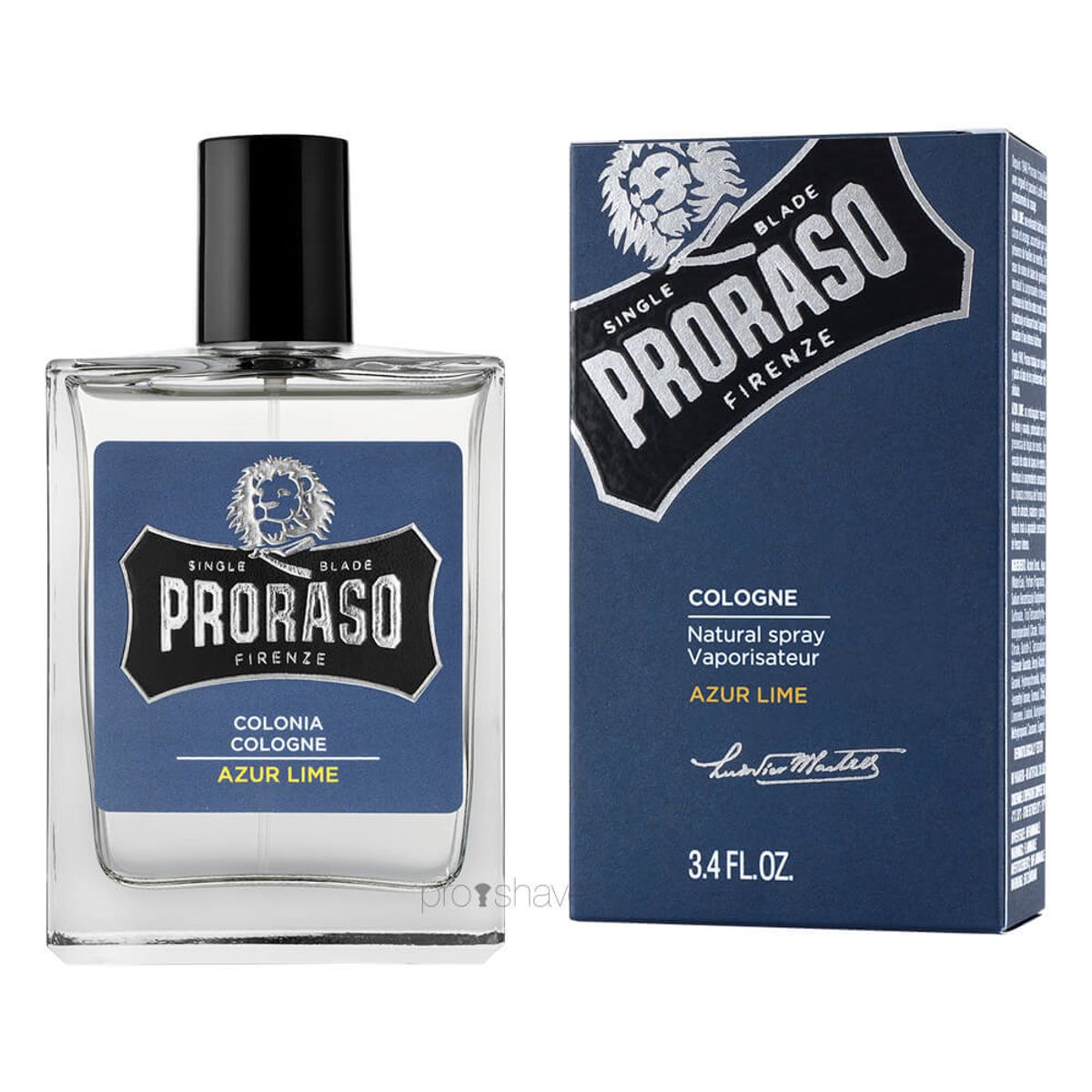 Proraso Cologne, Azur Lime, 100 ml.