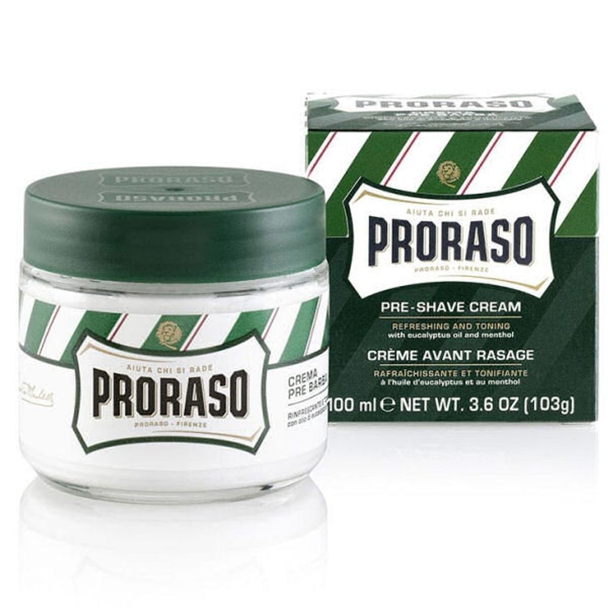 Proraso crema pre barba rinfrescante e tonificante 100ml