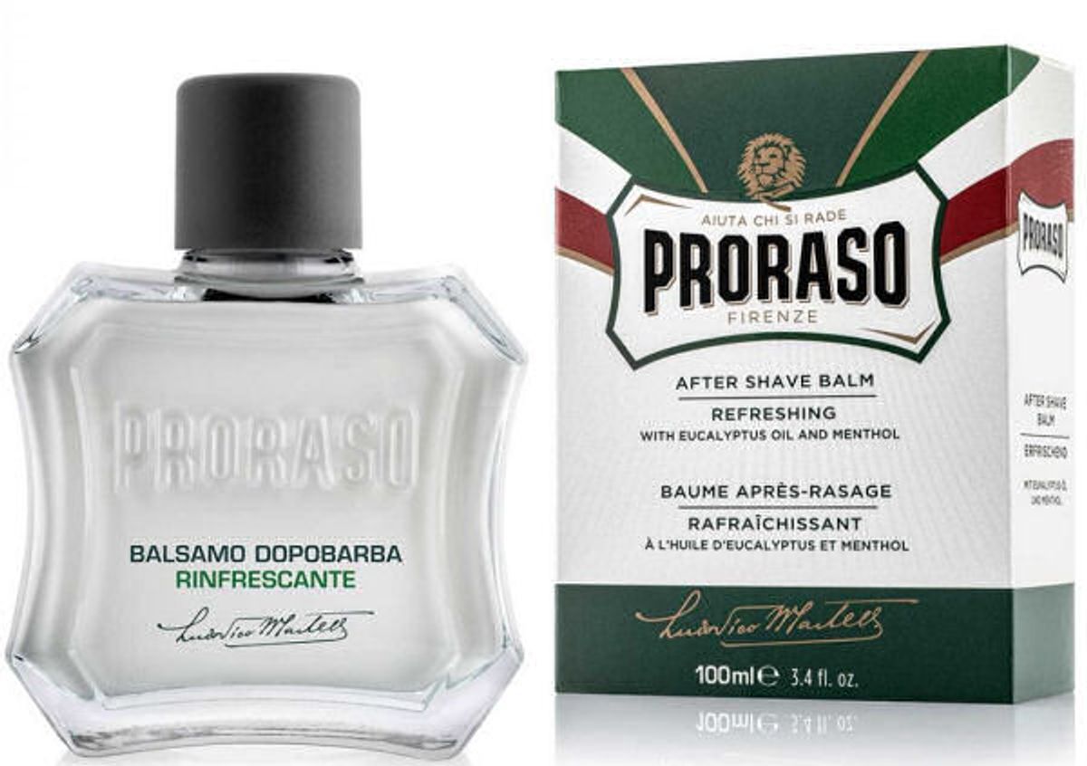 Proraso firenze after shave balm with eucalyptus oil and menthol 100ml