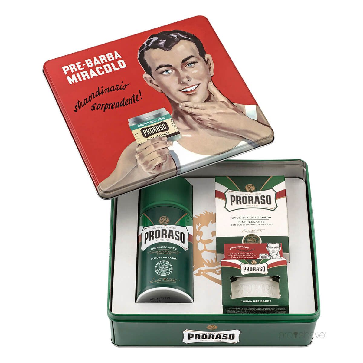 Proraso Gaveæske, Vintage Selection Gino Foam, Refresh