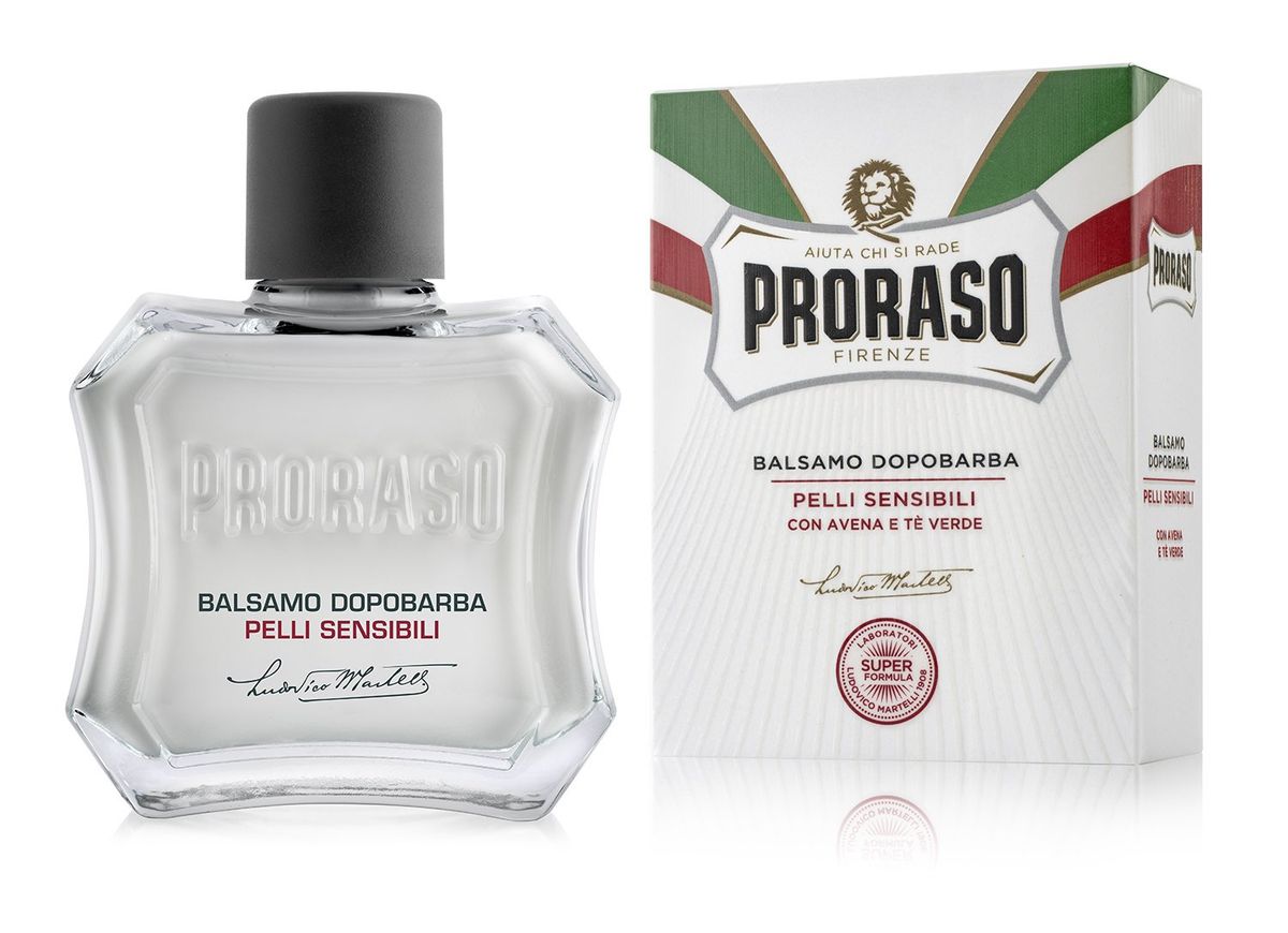 Proraso Liquid Aftershave Cream - Green Tea & Oatmeal (100 ml)