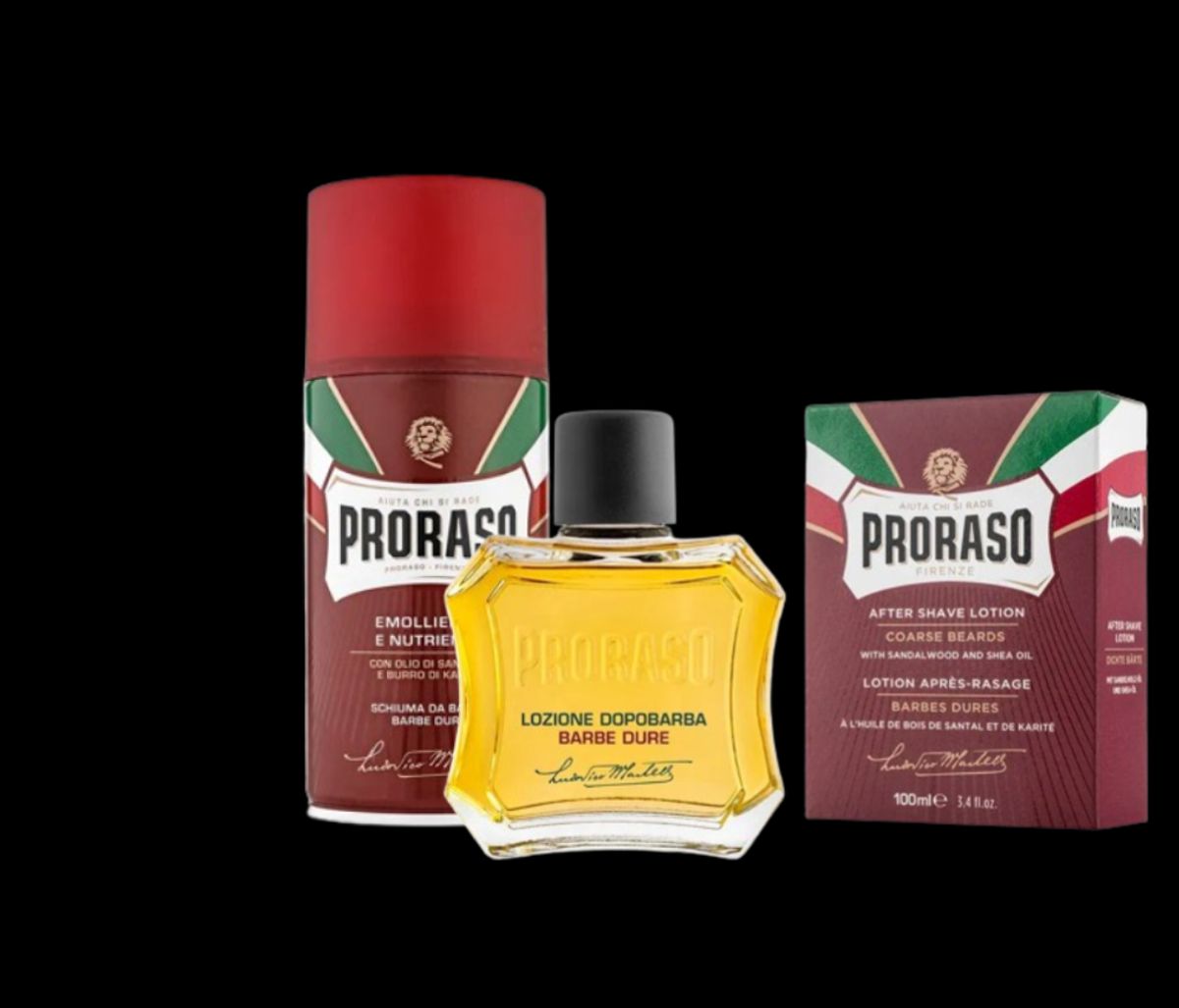 Proraso shaving kit - Sandeltræ & Sheasmør