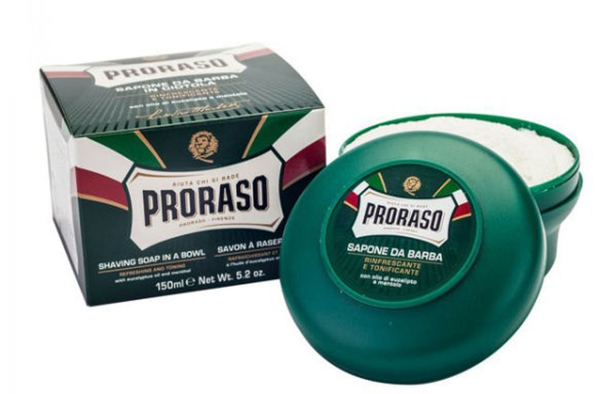 Proraso shaving soap in a bowl 150ml