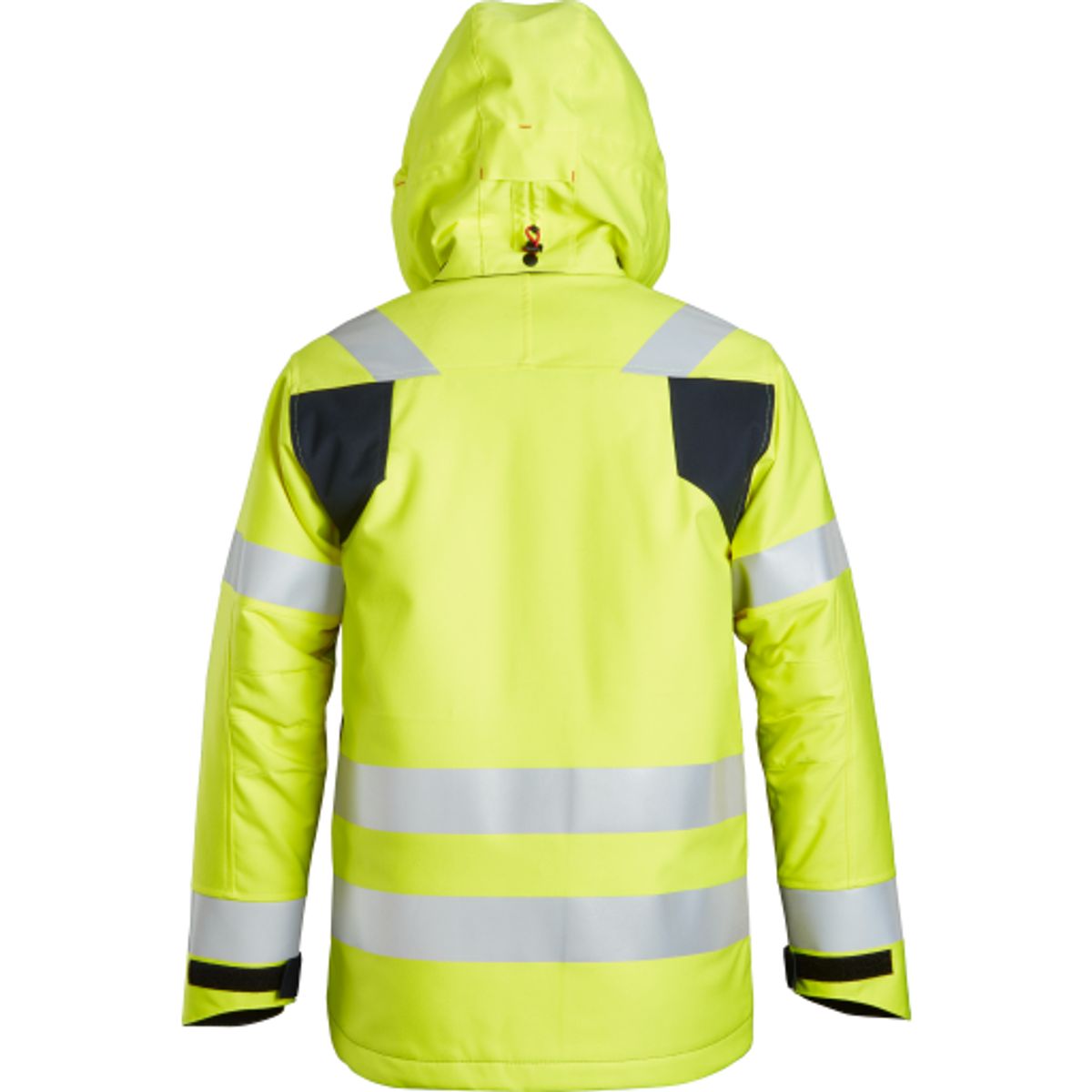 ProtecWork vinterjakke High-Vis kl. 3 str: M gul/navy