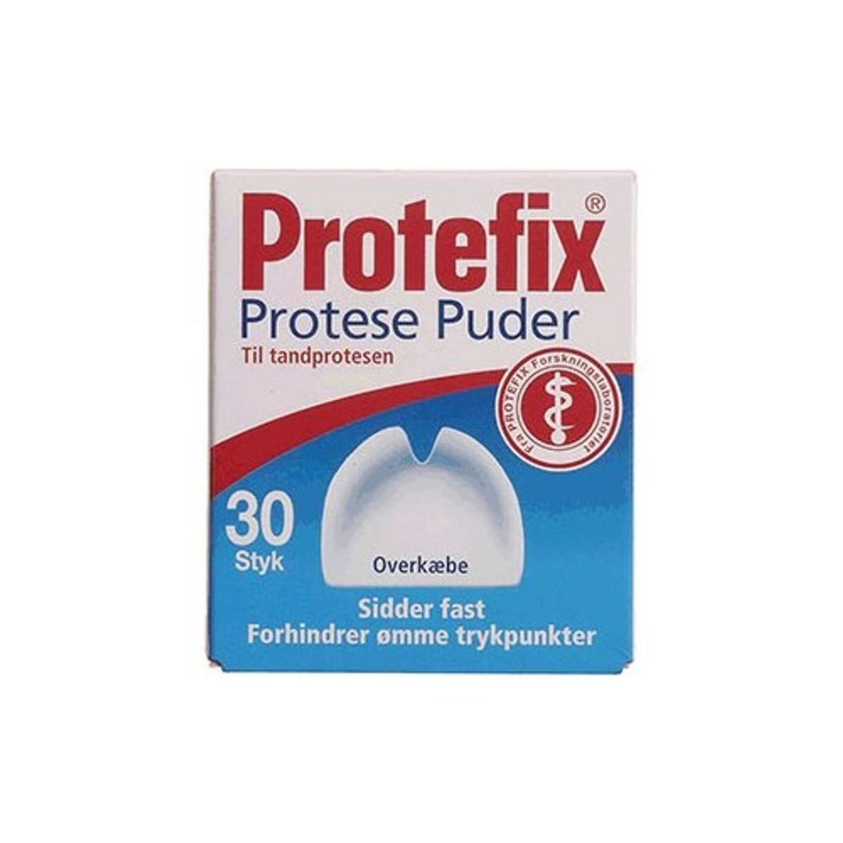 Protefix underkæbe protese puder, 30 stk