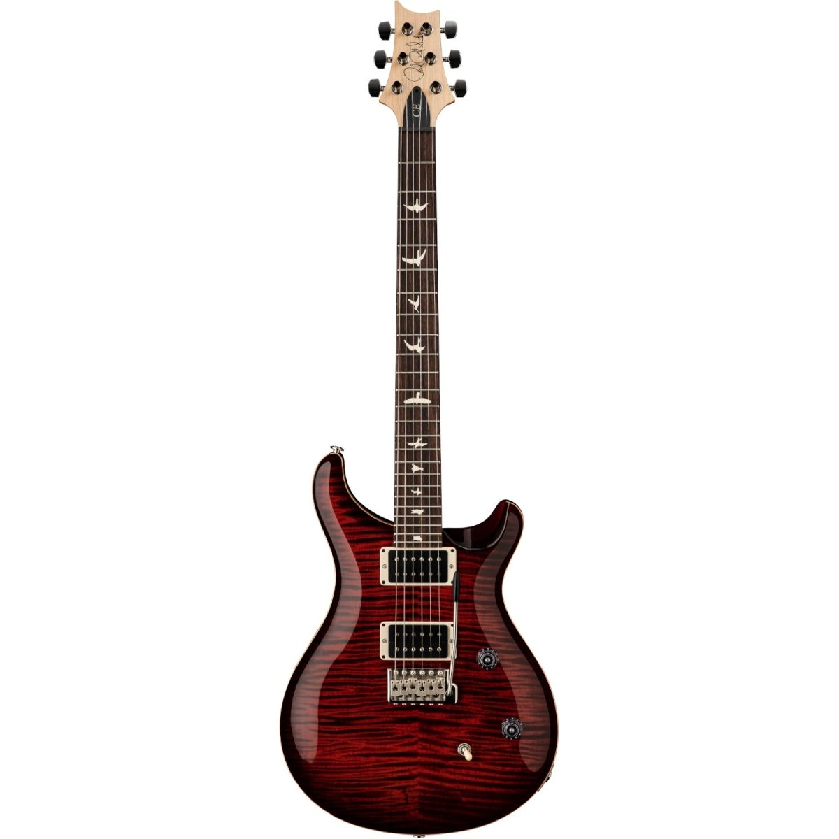 PRS CE24 Fire Red Burst