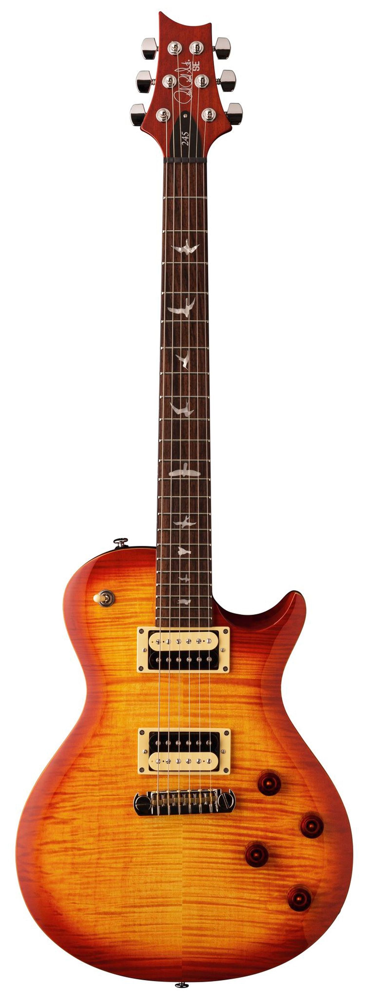 PRS SE 245 Vintage Sunburst - El-guitar inkl. gigbag