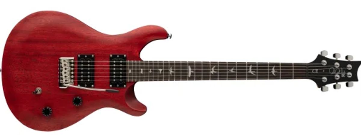 PRS SE CE24 Standard Elguitar (Satin Vintage Cherry)