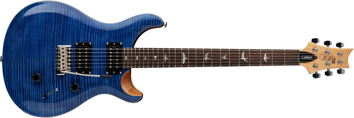 PRS SE Custom 24 El-guitar Faded Blue