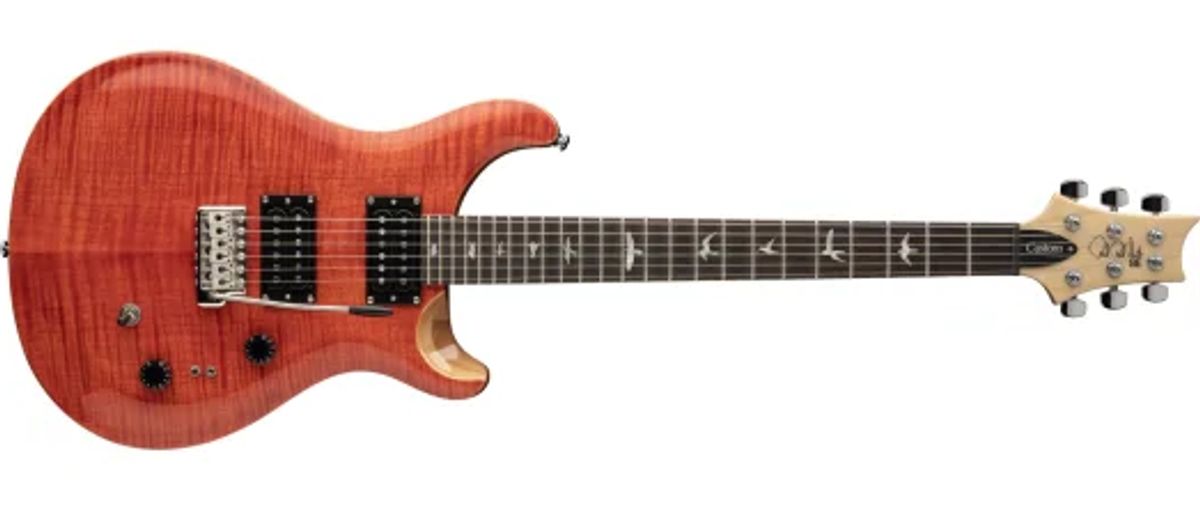 PRS SE Custom 24 Elguitar (Blood Orange)