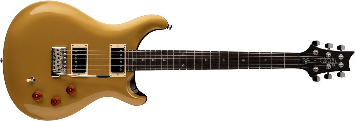 PRS SE DGT Dave Grissom El-guitar (Gold Top)