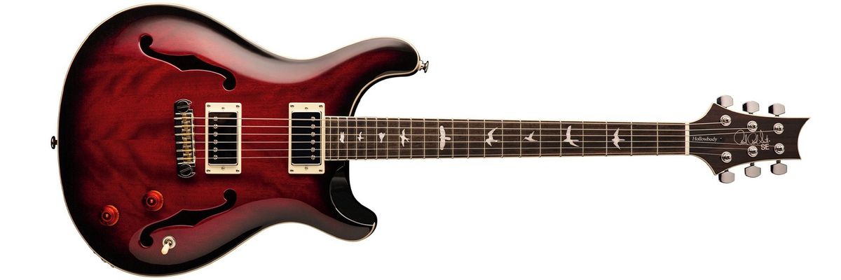 PRS SE Hollowbody Standard (Fire Red Burst)